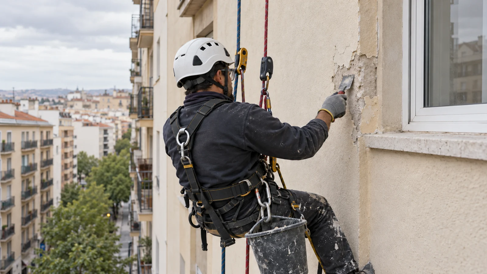 Rehabilitación de fachadas en Vilanova i la Geltrú